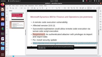 Remote Code Execution Vulnerability CVE 2020 1182 | Microsoft Dynamics 365 for Finance and Operation