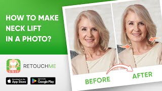 Neck Lift Magic: Transform Your Look in Just a Few Taps with RetouchMe Body and Face Photo Editor screenshot 4