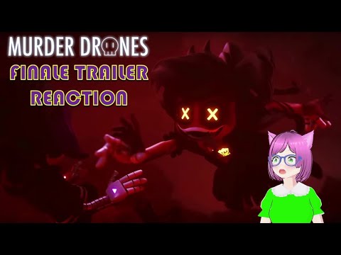EVERYTHING ENDS?!  Murder Drones FINALE TRAILER REACTION