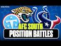 Top position battles to watch in AFC South training camps