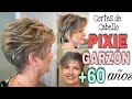 🔝💇‍♀️ Cortes de Cabello PIXIE y GARZÓN para DAMAS de +60 años en Tendecia | #MayitosBeauty