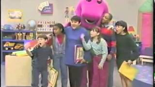Say cheese from 'Barney's Musical Scrapbook'.