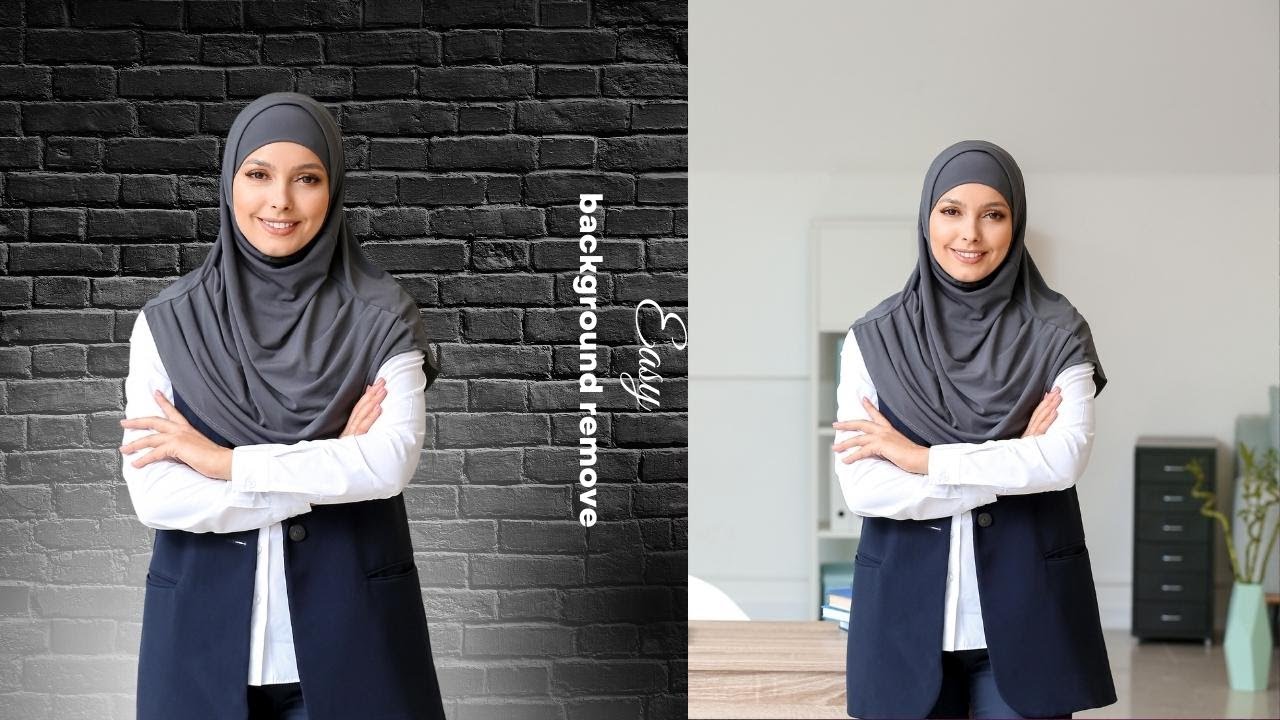 How To Remove a Background With 1 Click from canva and remove.bg || learn with imrul