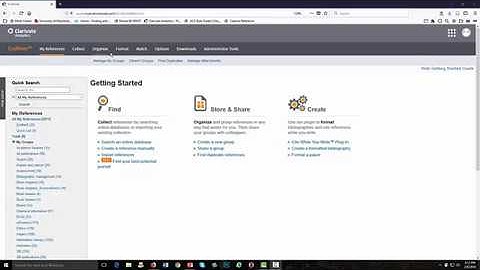 EndNote Windows Bibliography CWYW