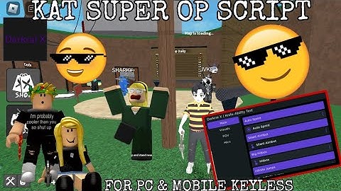 (UNDETECTABLE)KAT SUPER OP SCRIPT LATEST AIMBOT | VISUALS | FOV | MISC | FOR PC & MOBILE KEYLESS