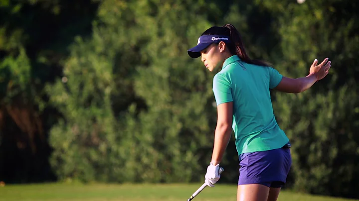 Danielle Kang shares a drill to shorten your swing...