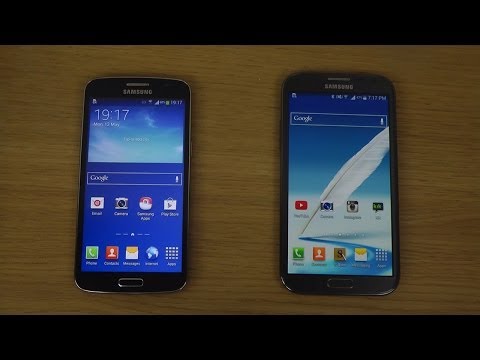 Samsung Galaxy Grand 2 vs. Samsung Galaxy Note 2 Official Android 4.4 KitKat