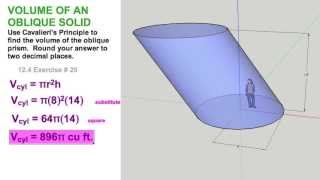 Volume of Cylinders / 12.4