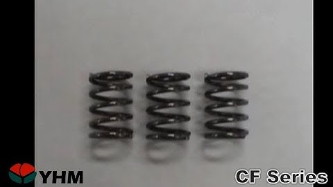 CNC Spring Machine CF Series- Helical spring - YHM