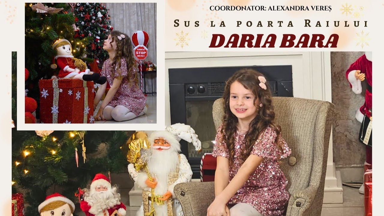 Daria Bara-Sus la poarta Raiului | COLINDA 2025 ✨