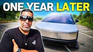 Cybertruck 1 Year Later & TesStudio Projection Door Lamps Install