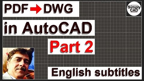 PDF to DWG : Convert PDF into AutoCAD in One Command