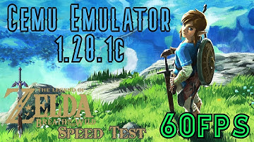The Legend of Zelda Breath of the Wild | Cemu Emulator v1.20.1c (Wii U Emulator for PC) [1080-60fps]