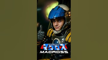 Robotech/Macross Brought to life! Part 2 AI Magic #shorts #robotech