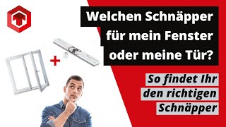 SCHNÄPPER MONTAGE | EINBAU für Fenster und Balkontür | Winkhaus Beispiel #ToniTec