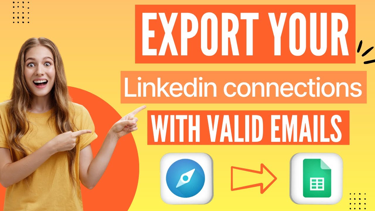 How To Export Your LinkedIn Contacts And Find Their Professional Emails ...