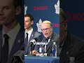 The Leafs Shouldn't Have To BEG David Carle #shorts