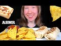 ASMR BEEF & CHEESE BURRITOS MUKBANG EATING SOUNDS