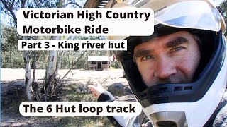 Victorian High Country - Motorcycle ride - King River hut, Mt Cobbler to the famous Craig's hut.