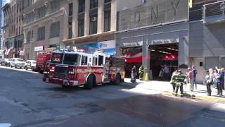 FDNY  responding Ladder Co 10