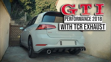 Cold Start - Golf 7.5 GTI Performance with TCR Muffler