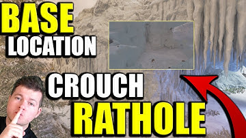 Ragnarok Unseen CROUCH Rathole Base Location | BROKEN BASE SPOT - Stay Hidden! Ark Survival Ascended
