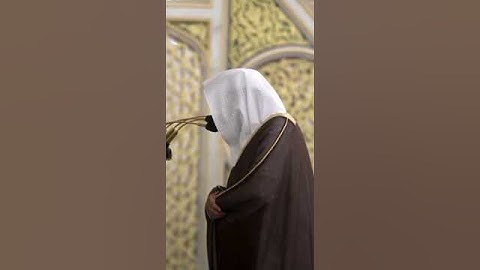 تلاوة خاشعة ومؤثرة للشيخ : عبدالمحسن القاسم حفظه الله.