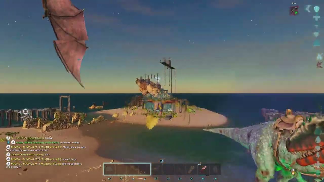 PvP clips and raid base breed/Main l Ark Smalltribes console l Ps5 l