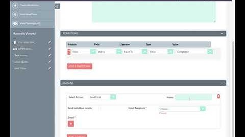 How to create Workflow in SuiteCRM