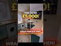 Kitchen Wrapping. You won't believe the savings! 👀💷 #kitchenwrap #architecturalwrapping