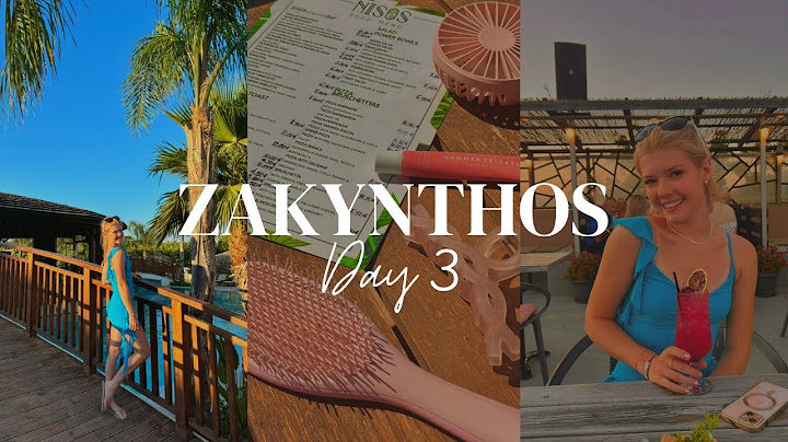Zakynthos Greece Day 3🌊☀️🐚  ~  Greece Vacation Vlog🇬🇷