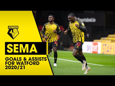 KEN SEMA | GOALS & ASSISTS FOR WATFORD 2020/21