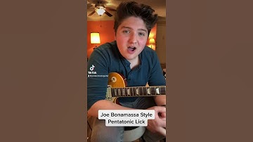 Thumbnail of Pt. 3 Joe Bonamassa Style Lick!!!