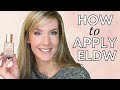 How to Apply Estee Lauder Double Wear WITHOUT Looking Cakey | Easy!