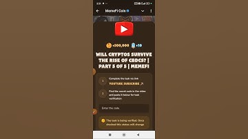 Will Cryptos Survive The Of CBDCS? | Part 5 Of 5 | Memefi