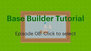 Base Buider Tutorial using SpriteKit and SwiftUI - Episode 8 - Click to Select