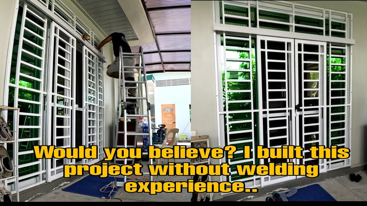 How to build sliding door grills? Accurate details revealed. Just a