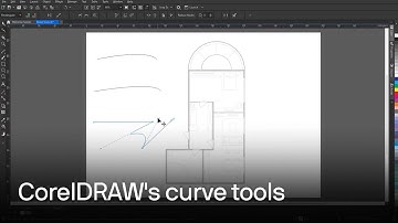 Master curve drawing tools in CorelDRAW | Step-by-step tutorial