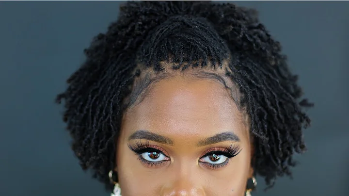 I only use WATER on my Locs | 12 month Microlocs Update | KendraKenshay