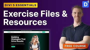 Divi 5 Course Resources | How to Download the Demo Images