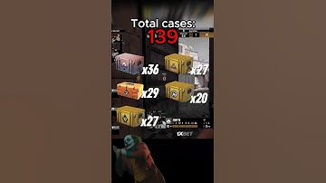 CS2: I farmed 140 accounts #cs2 #cs2case #counterstrike #cases #csgo #cs #earnings #gaming
