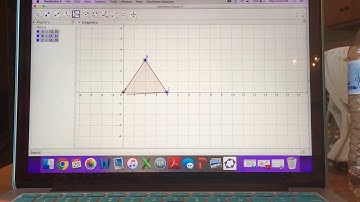Geogebra - creating a triangle simple demo