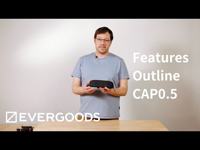 CAP0.5】CIVIC ACCESS POUCH 0.5Lのご紹介【EVERGOODS】 - YouTube