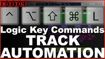 Logic Pro X Key Commands: Delete or Adjust Track Automation - Increase Audio Production Efficiency