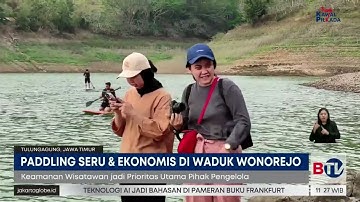 Paddling Seru dan Ekonomis di Waduk Wonorejo Tulungagung | Beritasatu