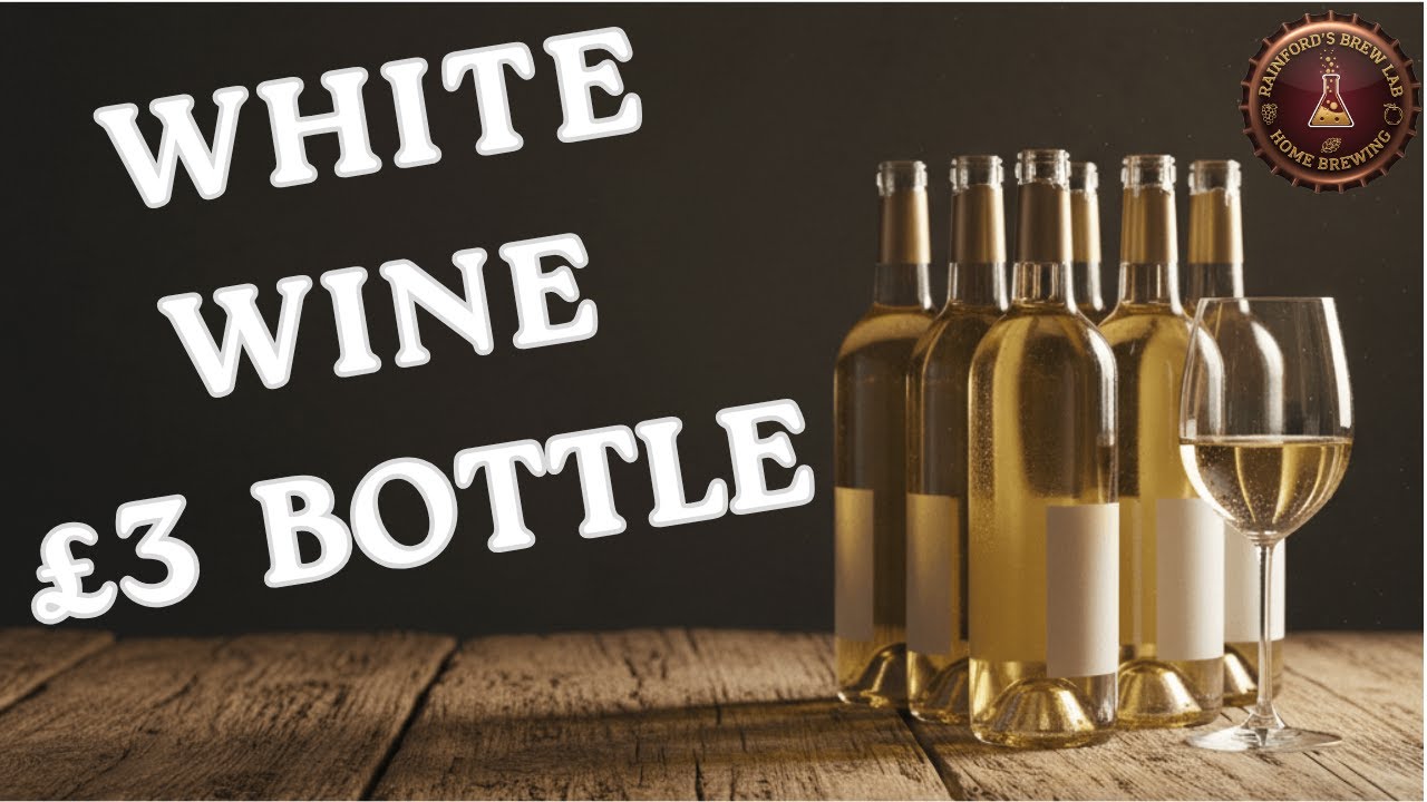 How to make white wine in 7 days  (Young's Chardonnay Wine Kit Tutorial)