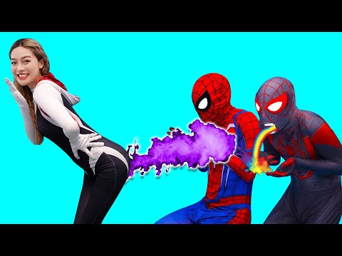 SPIDERMAN IN REAL LIFE: FUNNY WET FART 🤣 - Must watch funniest comedy video
