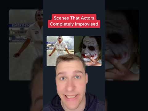 Scenes That Actors Completely Improvised #shorts