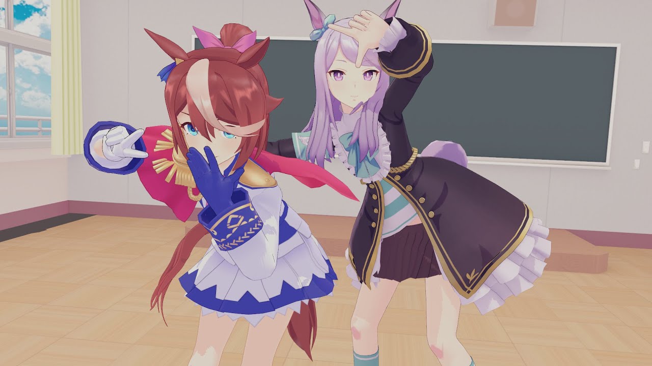 【ウマ娘MMD】ロキ　（トウカイテイオー、メジロマックイーン）