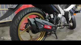 Knalpot R9 Misano Yamaha Jupiter MX New 135  | suara adem banget cocok buat harian |   motovlog